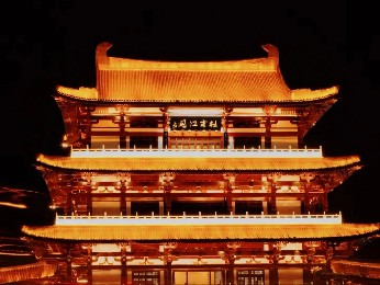 AAAAA級景區(qū)+新瀟湘十景之一長沙杜甫江閣上線鐵軍閘機